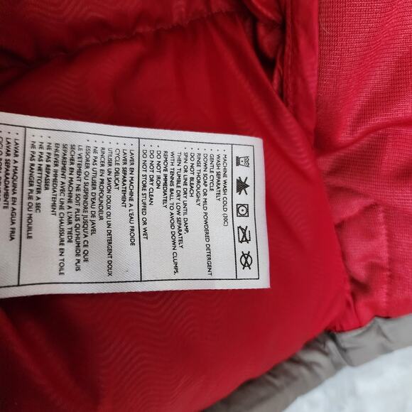 Nike Puffer Vest Mens Size XL Gray Duck Down Insulated 550 Fill Jacket *READ - Picture 13 of 13